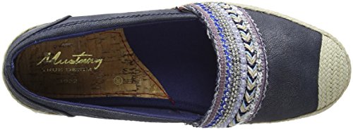 Mustang 1266-204-820, Mocasines Para Mujer, Azul (Navy), 37 EU