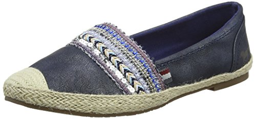 Mustang 1266-204-820, Mocasines Para Mujer, Azul (Navy), 37 EU