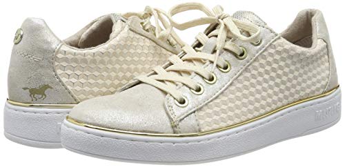 MUSTANG 1300-305-408, Zapatillas Mujer, Beige Champán Apricot 408, 41 EU