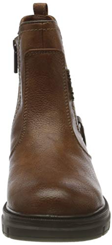 MUSTANG 1333-506, Botas Estilo Chelsea Mujer, coñac, 39 EU