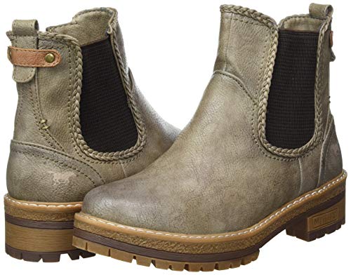 MUSTANG 1344-601-308, Botas Chelsea Mujer, Braun Erde 308, 42 EU