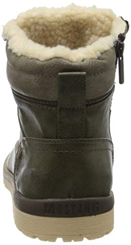 MUSTANG 4092-617-77, Botas clásicas. Hombre, Verde Oliva 77, 40 EU