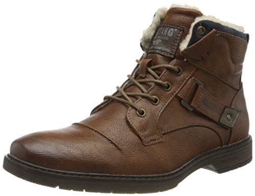 MUSTANG 4118-603, Botas Cortas al Tobillo Hombre, coñac, 45 EU