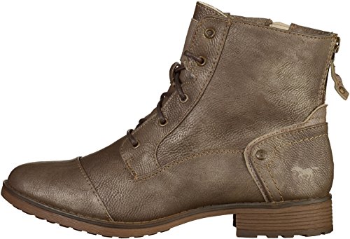 Mustang - Botas militares Mujer , color marrón, talla 37 EU