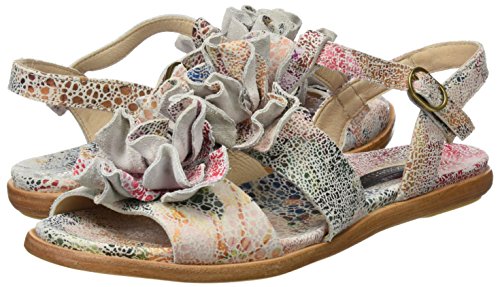 Neosens S943 Fantasy Aurora, Sandalias con Tira a T para Mujer, Varios Colores (Floral White), 37