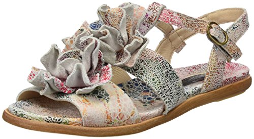 Neosens S943 Fantasy Aurora, Sandalias con Tira a T para Mujer, Varios Colores (Floral White), 37