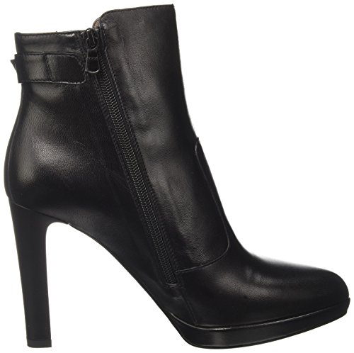 Nero Giardini A719741D, Botas Cortas al Tobillo Mujer, Nero Nappa Pandora Nero, 36 EU