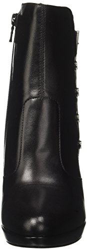 Nero Giardini A719741D, Botas Cortas al Tobillo Mujer, Nero Nappa Pandora Nero, 36 EU