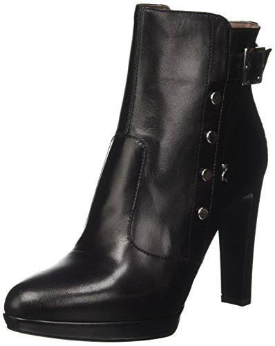 Nero Giardini A719741D, Botas Cortas al Tobillo Mujer, Nero Nappa Pandora Nero, 36 EU