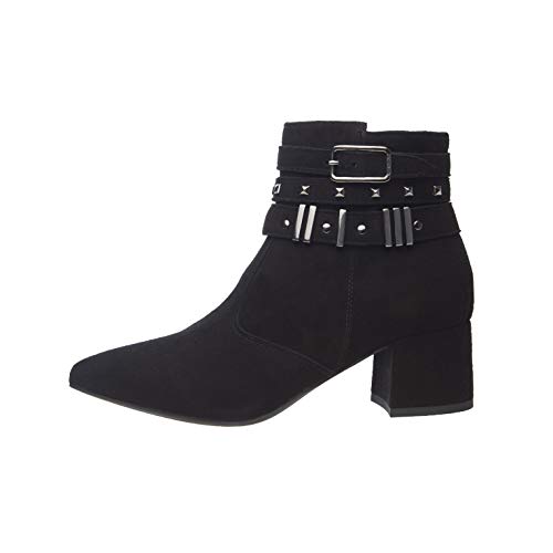 NeroGiardini A909440DE Botines Mujer De Ante - Negro 37 EU