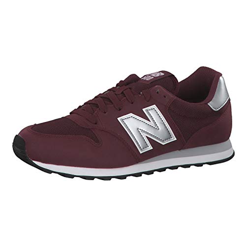 New Balance 500 Core, Zapatillas Hombre, Rojo (Burgundy), 42.5 EU