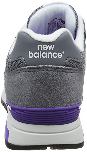 New Balance 565 Sneakers, Zapatillas Mujer, Gris (Grey/Purple), 38 EU