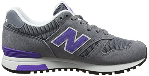 New Balance 565 Sneakers, Zapatillas Mujer, Gris (Grey/Purple), 38 EU