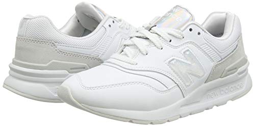 New Balance 997H', Zapatillas Mujer, Blanco, 41.5 EU