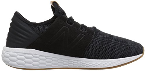 New Balance Fresh Foam Cruz v2 Knit, Zapatillas Mujer, Negro (Black/Magnet/White Munsell Kb2), 38 EU