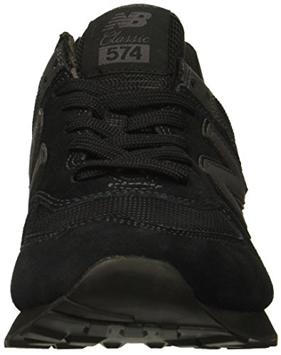 New Balance Hombre 574v2-core Trainers Zapatillas, Negro (Triple Black), 44 EU