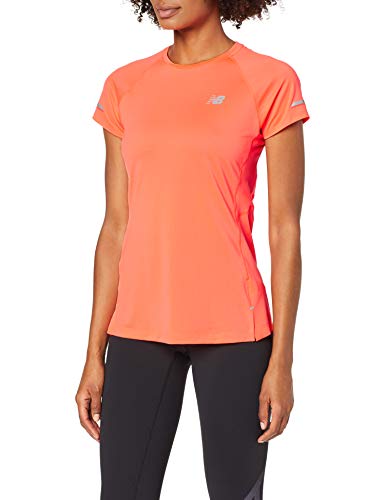 New Balance MC NB Ice 2E Camiseta Polo, Mujer, Dragonfly, S