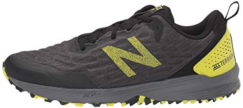 New Balance Trail Nitrel, Zapatillas de Running para Asfalto Hombre, Negro (Black/Yellow Black/Yellow), 44 EU