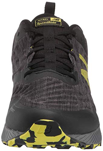 New Balance Trail Nitrel, Zapatillas de Running para Asfalto Hombre, Negro (Black/Yellow Black/Yellow), 44 EU