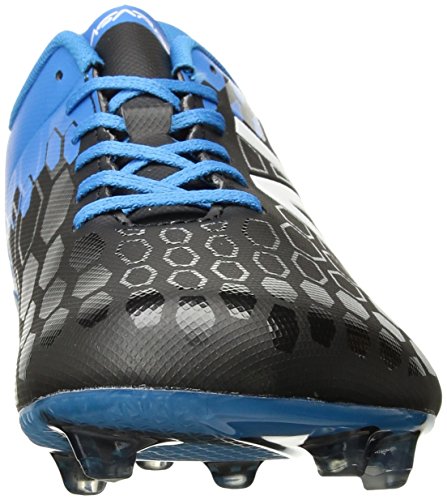 New Balance Visaro 2.0 Control FG, Zapatillas de Fútbol Hombre, Negro (Schwarz/Blau/Rot Schwarz/Blau/Rot), 43 EU