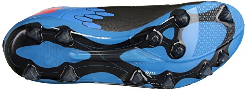 New Balance Visaro 2.0 Control FG, Zapatillas de Fútbol Hombre, Negro (Schwarz/Blau/Rot Schwarz/Blau/Rot), 43 EU