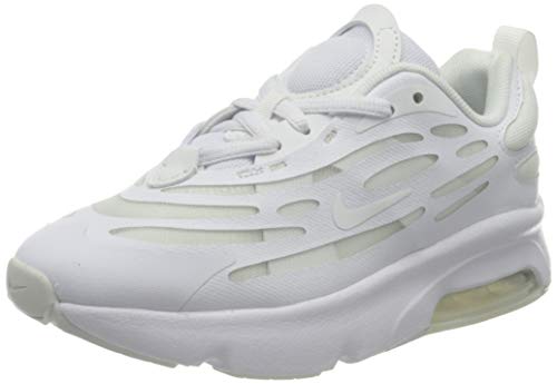 Nike Air MAX EXOSENSE (PS), Zapatillas para Correr, White Summit White, 34 EU