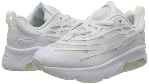 Nike Air MAX EXOSENSE (PS), Zapatillas para Correr, White Summit White, 34 EU