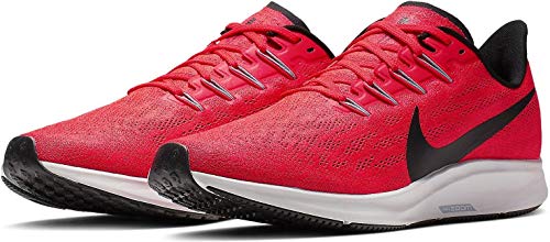 Nike Air Zoom Pegasus 36, Zapatillas de Atletismo Hombre, Multicolor (Bright Crimson/Black/Vast Grey 600), 42 EU