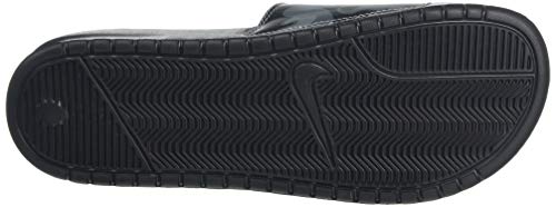 Nike Benassi JDI Print, Zapatos de Playa y Piscina Hombre, Negro (Black/Summit White 013), 40 EU