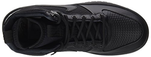 Nike Court Borough Mid Winter, Zapatillas Altas para Hombre, Negro (Black/Black), 41 EU