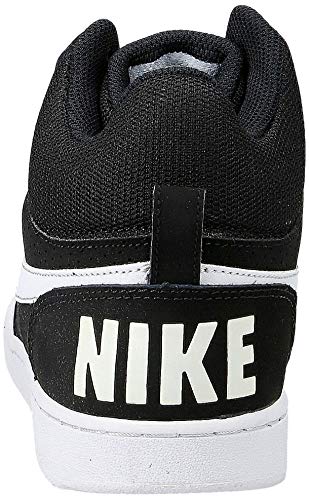 Nike Court Borough Mid, Zapatillas Altas para Mujer, Negro (Black/White 010), 42 EU