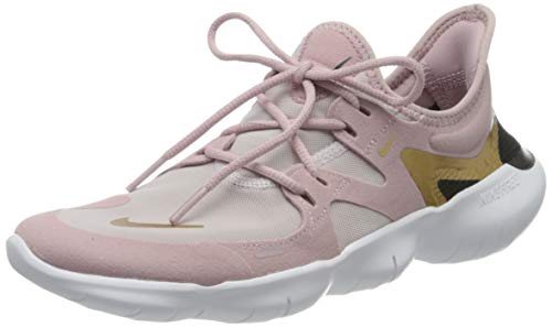 Nike Free RN 5.0, Zapatillas de Running Mujer, Morado (Plum Chalk/Metallic Gold-Plati 501), 38 EU