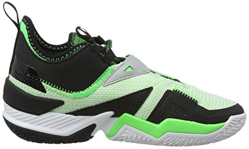 Nike Jordan Westbrook One Take, Zapatillas de bsquetbol, White White Black Rage Green, 37.5 EU