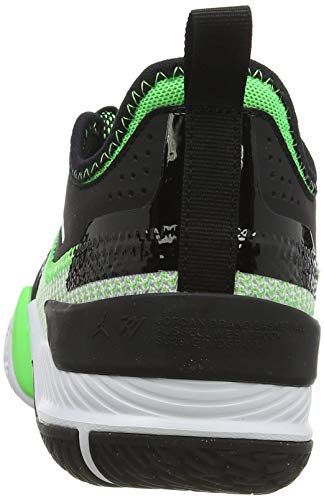 Nike Jordan Westbrook One Take, Zapatillas de bsquetbol, White White Black Rage Green, 37.5 EU