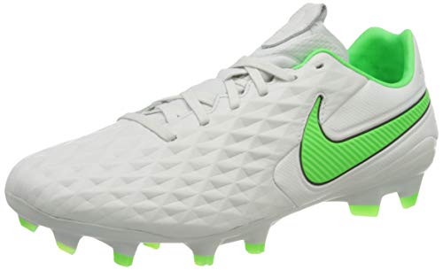 Nike Legend 8 Pro FG, Zapatillas de ftbol Unisex Adulto, Platinum Tint Rage Green Black, 44 EU