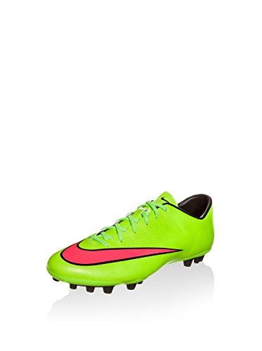 Nike Mercurial Victory V Ag - Botas de fútbol para hombre, color fucsia, color Verde, talla 46 EU