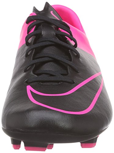 Nike Mercurial Victory V FG, Botas de fútbol Hombre, Negro/Fucsia, EU 42 (US 8.5)