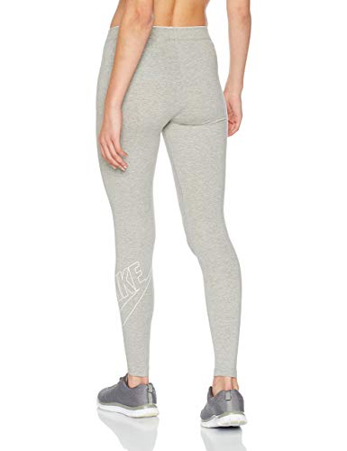 Nike - Nike W NSW Logo Club Futura Leggins Donna Grigi - XL, Gris