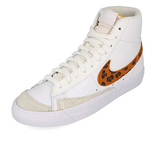 Nike - Nike Woman Blazer Mid '77 Leopard DA8736 101 - DA8736 101 - EU 39 - US 8 - UK 5.5 - CM 25, Bianco