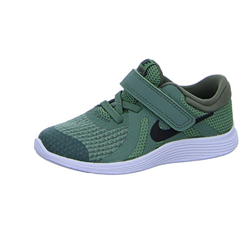 Nike Performance Revolution 4 (TDV) - Zapatillas neutras para bebé, color verde y negro, color, talla 21 EU