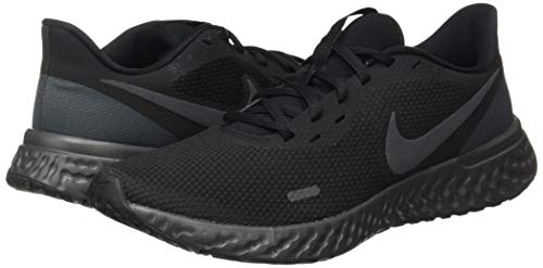 NIKE Revolution_5', Zapatillas Hombre, Black/Anthracite, 46 EU