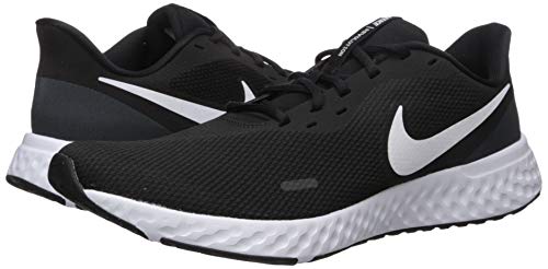 NIKE Revolution_5', Zapatillas Hombre, Black/White/Anthracite, 40 EU