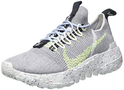 Nike Space Hippie 01, Zapatillas Deportivas Hombre, Grey Volt Glow Photon Dust, 37.5 EU