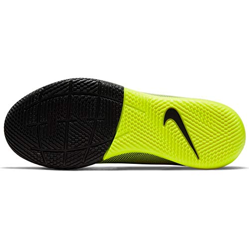 Nike Superfly 7 Academy MDS IC, Zapatillas de Futsal Unisex Niños, Lemon Venom Black Aurora Botas de Esquí Color Verde Y Negro, 34 EU