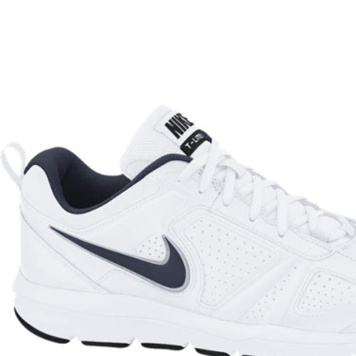 NIKE T-Lite 11, Zapatillas de Cross Training Unisex Adulto, Blanco (White/Black/Obsidian), 44.5 EU