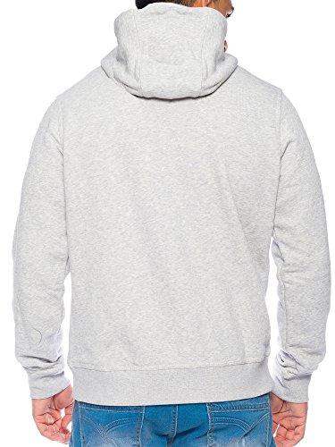 Nike Team Club Fz Hoody - Sudadera con capucha para hombre, color Gris (Grey Heather/Football White), talla M