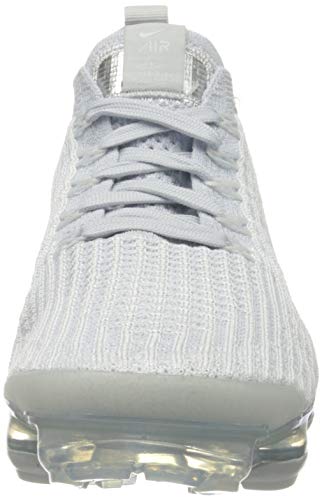 Nike W Air Vapormax Flyknit 3, Zapatillas de Atletismo Mujer, Blanco (White/White/Pure Platinum 000), 38 EU