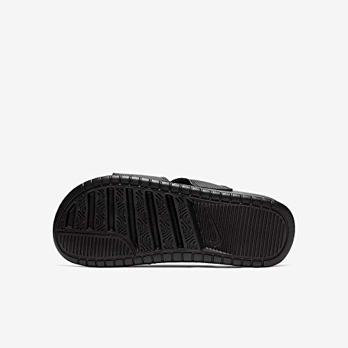 Nike Wmns Benassi Duo Ultra Slide, Chanclas para Mujer, Negro (Black/White 010), 43 EU