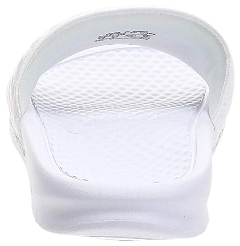 Nike Wmns Benassi JDI, Chanclas Mujer, Blanco (White/Metallic Silver 102), 38 EU