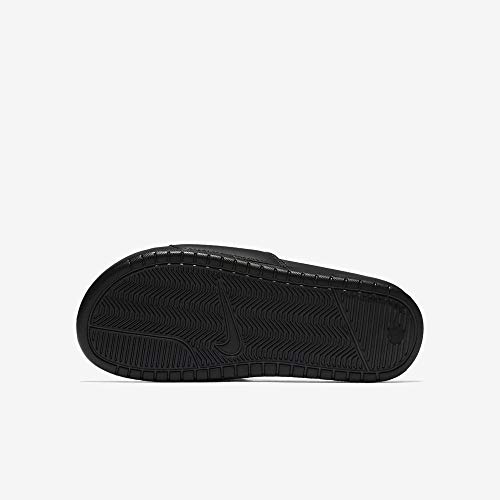 Nike Wmns Benassi JDI, Sandal Mujer, Black/Rose Gold, 40.5 EU